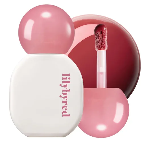 Vista 9 de lilybyred Sugar Wrapping Tint Gloss, 0.21 oz. Tinte labial vítreo coreano, acabado esmaltado suave, ligero y antiadherente, no se oscurece