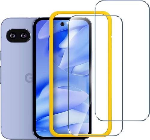 Vista 14 de ivoler Paquete de 2 protectores de pantalla de vidrio templado para Google Pixel 4a 4G (5.8 pulgadas)