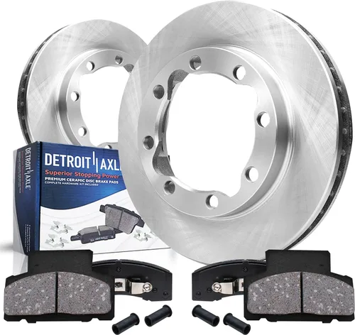 Vista 21 de Detroit Axle - Reemplazo de pinza de freno del lado del pasajero para rotores de disco delanteros de 353mm para Dodge Ram 1500 2500 3500 2006-2008