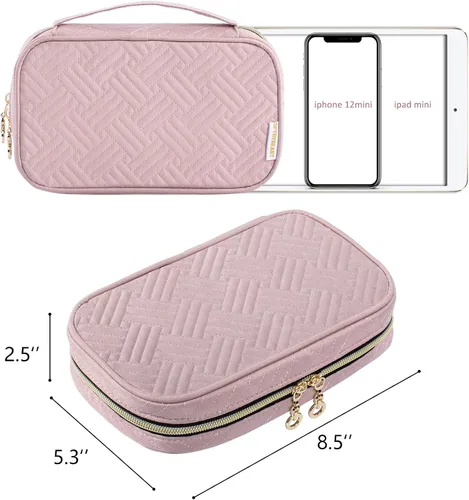 Vista 2 de Travel Jewelry Case Organizer - Small Jewelry Travel Organizer - Jewelry Holder Organizer Travel - Jewelry Travel Case for Tangel Free Necklace