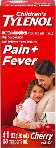 Vista 10 de Children's Tylenol - Medicina de suspensión oral, medicina líquida para niños, alivio del dolor y reductor de fiebre para síntomas de resfriado +