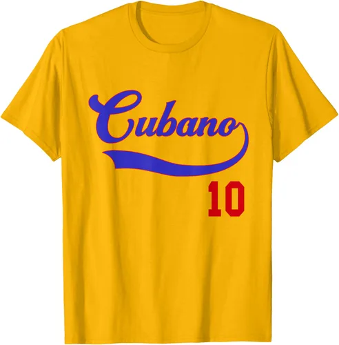Vista 5 de Camiseta de hombre Cubano de Béisbol con argot Asere Cubano Cuba, Blanco, S