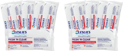 Vista 7 de Leslie's Fresh 'N Clear - Choque oxidante sin cloro para piscinas y spas, elimina rápidamente los productos orgánicos no vivos, proporciona agua