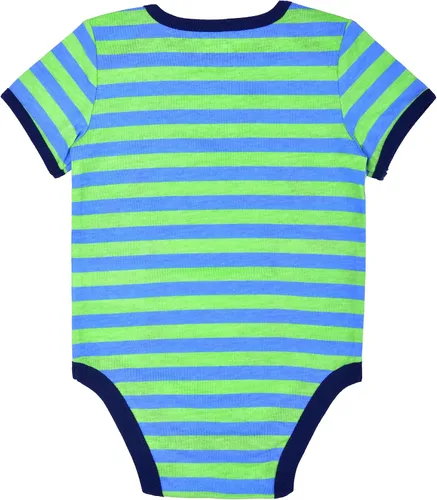 Vista 3 de Disney Baby Boys Monsters Inc Mickey o Buzz Lightyear Paquete de 2 baberos y body