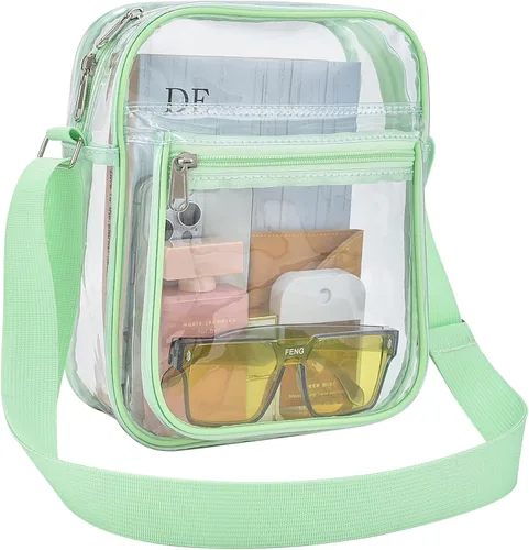 Vista 39 de USPECLARE Clear Bag for Stadium Events Clear Messenger Bag for Men and Women