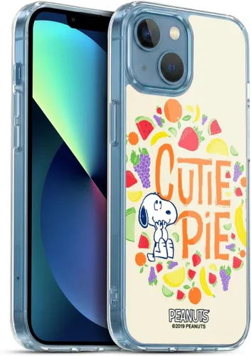 Vista 106 de Head Case Designs Funda de gel suave con licencia oficial de Peanuts Charlie y Snoopy Naturally Sweet compatible con Apple iPhone 7 Plus/iPhone 8