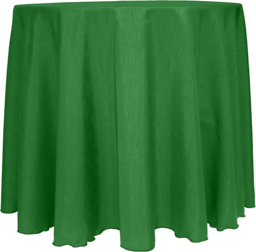 Vista 57 de Mantel reversible de satén Shantung de Ultimate Textile Majestic 96" redondo, Satin, Paquete de 2