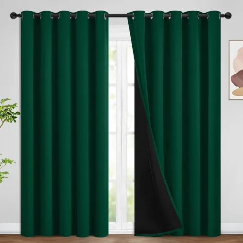 Vista 168 de SimpleHome - Cortinas opacas 100% para recámara, cortinas de ventana con ojales beige, con aislamiento térmico, cortinas de oscurecimiento