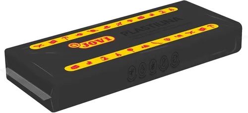 Vista 3 de Jovi - Paquete de plastilina, masa reutilizable que nunca se seca, 15 barras de 5.29 onzas cada una en color negro, total de 5 libras, no tóxica