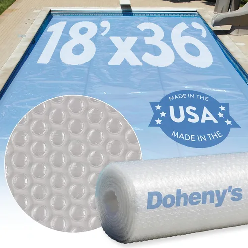Vista 19 de Doheny's Clear-Tek - Cubierta solar de micro burbujas para piscinas enterradas Aumenta la absorción de energía solar, retiene el calor, reduce