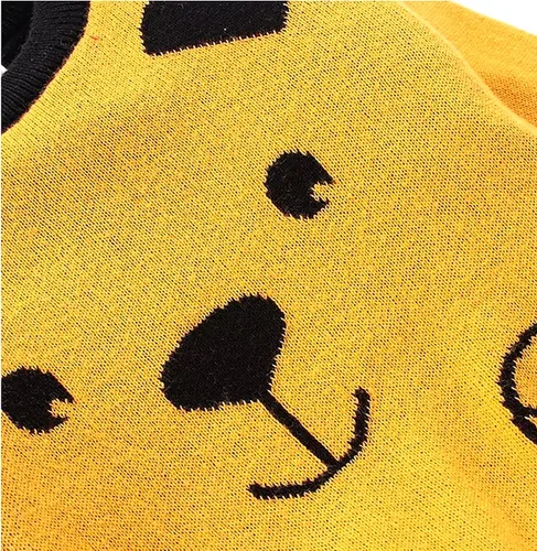Vista 3 de Simply Conjunto de suéter de animal de punto de algodón para niños pequeños y bebés