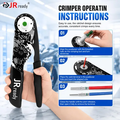 Vista 4 de JRready DW5007-03 Kit de conectores Deutsch,Conector DT 2 pines,3 4 6 8 12 pines gris IP68 conectores de cable eléctrico impermeables