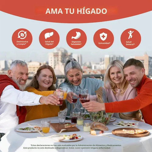 Vista 4 de LiverTox - Fórmula avanzada de desintoxicación y limpieza hepática - Soporte hepático de hierbas con cardo mariano, cúrcuma, alcachofa, diente