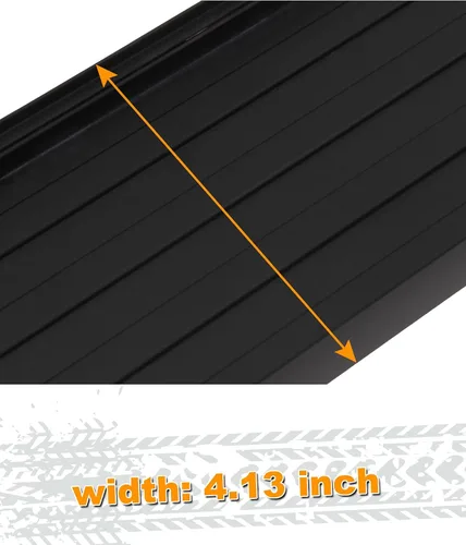 Vista 9 de Estribos aptos para Ford Explorer Base ST XLT Limited Platinum ST-Line Timberline 2020-2026 con aletas de barro