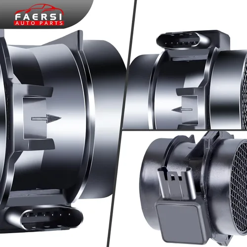 Vista 154 de Medidor de sensor de flujo de aire masivo MAF compatible con Ford con E-150 4.6L, 5.4L 2004-2014, para Ford E-150 Club Wagon 5.4L Reemplazo