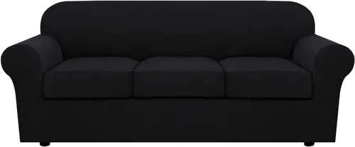 Vista 135 de H.VERSAILTEX Fundas de Sofá Elásticas para Cojines Fundas de Sofá para Muebles de Sala Fundas Protectoras
