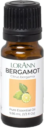 Vista 3 de LorAnn Oils Aceite Esencial de Bergamota, 1/3 onza (paquete de 4)
