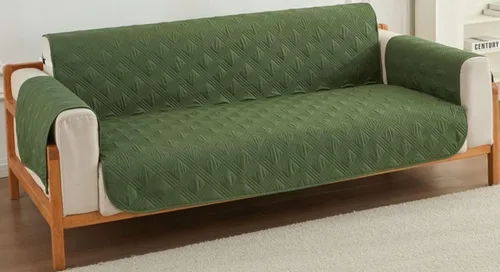 Vista 12 de Fundas para sofá de 3 plazas y 2 plazas y 1 plaza, funda de sofá reversible, funda acolchada ajustable para sofá, protectores impermeables