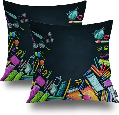 Vista 8 de Shrahala Abstract Art Modern Aesthetic Decorative Pillow Covers, Fluid Forms Minimalist Throw Pillow Cover Blended Hidden Zipper Cushion Cases for