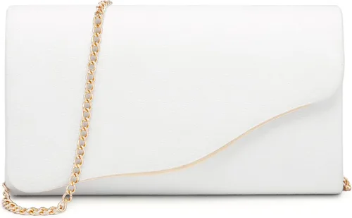 Vista 9 de Dasein Bolso de noche de gamuza sintética para mujer, para boda, fiesta, graduación, bolsos formales con correa para el hombro