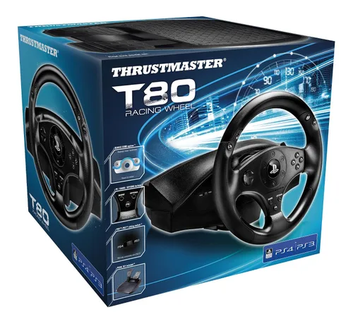 Vista 4 de Thrustmaster T80 Racing Wheel (PS4PS3)