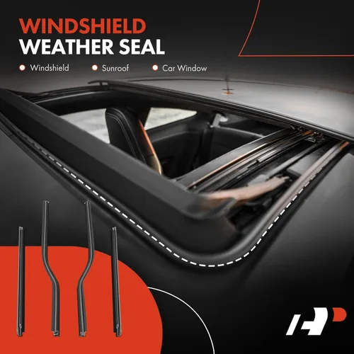 Vista 6 de A-Premium Kit de burletes para ventanas izquierda y derecha compatible con Mazda Miata 1990-1997, Miata 1999-2005, convertible, referencia