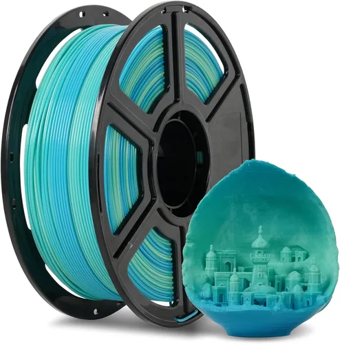 Vista 11 de FLASHFORGE - Filamento PLA para impresora 3D de 1.75mm, carrete de 1kg (2.2lbs), precisión dimensional de +/- 0.02mm, filamento para impresión 3D