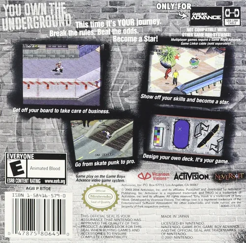 Vista 2 de Tony Hawk's Underground