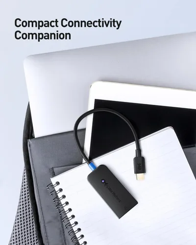 Vista 6 de Cable Matters Adaptador USB C a Ethernet de 2.5 Gb, USB-C a 2.5 Gigabit Ethernet, adaptador de red USBC de 2.5 Gb - Compatible con Thunderbolt 5/4