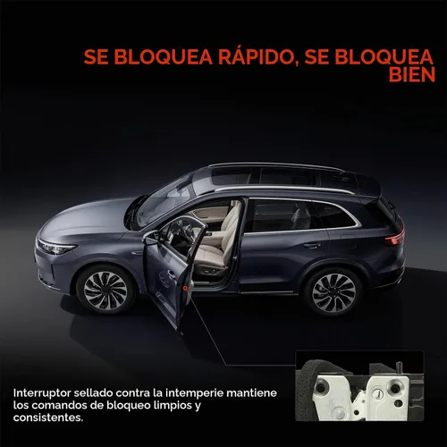 Vista 3 de A-Premium Actuador de bloqueo de puerta lateral del conductor trasero