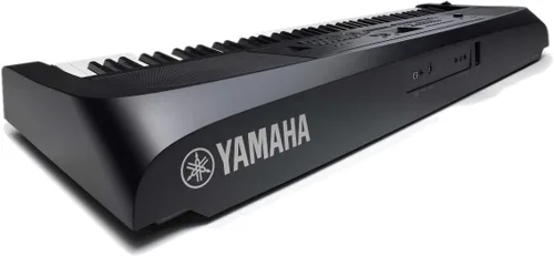 Vista 3 de Yamaha DGX670B Piano digital con peso de 88 teclas, negro (el soporte se vende por separado) y pedal de sostenimiento compacto FC5 para teclados
