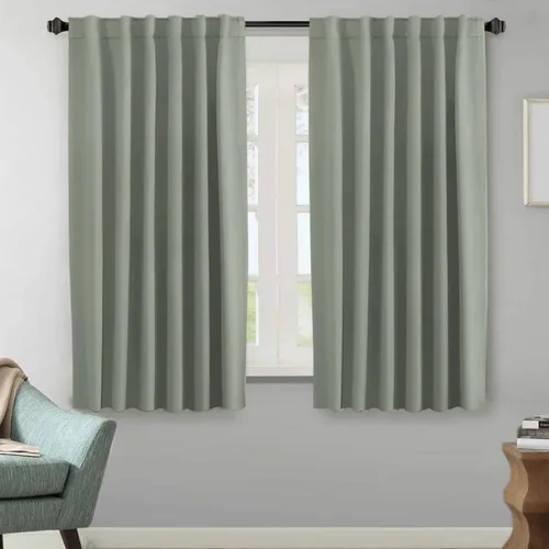 Vista 53 de H.VERSAILTEX Cortinas Opacas con Aislamiento Térmico, Paneles de Tratamiento de Ventanas que Oscurecen la Habitación, Cortinas Opacas para Sala
