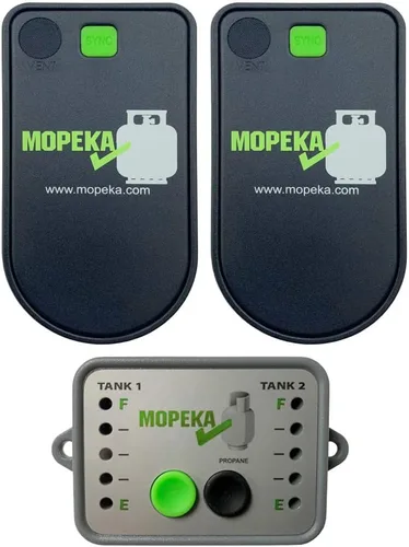 Vista 2 de AP Products Paquete LP de control de tanque con regulador de gas LP de cambio automático Flame King