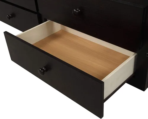 Vista 6 de Harper & Bright Designs Litera con nido y 3 cajones, marco de cama individual sobre individual de madera maciza con almacenamiento, barandilla