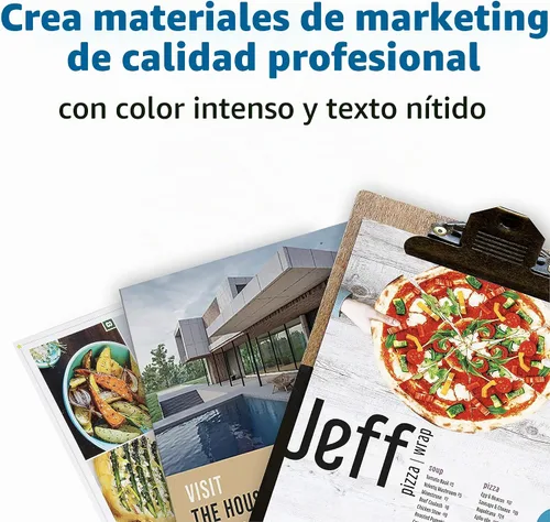 Vista 3 de Papel de folletos HP, brillante, 8.5 x 11 pulgadas, 150 hojas