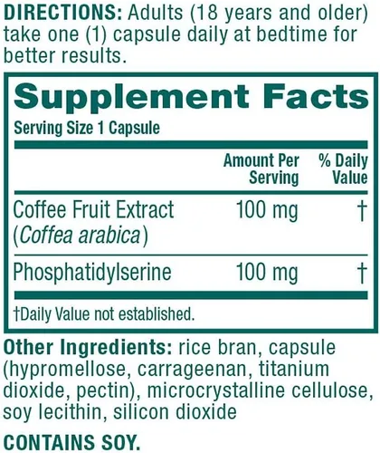 Vista 4 de Neuriva Brain Supplement Original, 42 Cápsulas