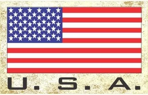 Vista 4 de Imanes para frigorífico con bandera - Americas Grp 2 (paquete de 1, País: Paraguay)