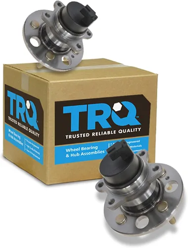 Vista 96 de TRQ Juego de 2 rodamientos de rueda delantera y conjunto de cubo compatible con Tesla 3 2020 Y 2018-2019 para Tesla 3 2020 Tesla Y AWD 2018-2019