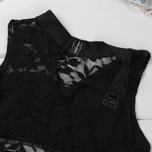 Vista 6 de iiniim Conjunto de dos piezas con brasier deportivo de danza y pantalones cortos para niñas y niñas
