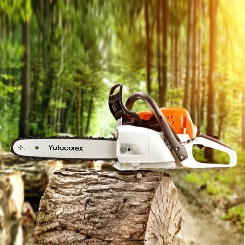 Vista 5 de Combo de barra guía de motosierra de 14 pulgadas y cadena - Accesorios de repuesto para SunJoe SWJ599E, SWJ699E, WORX WG305, Greenworks 20222, ECHO