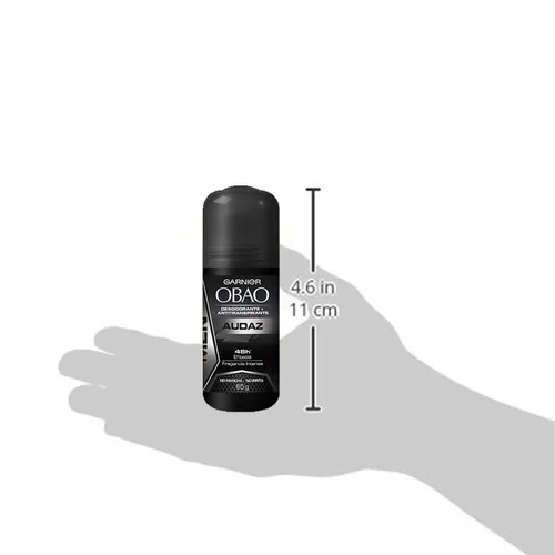 Vista 2 de Garnier Obao AUDAZ 24h Desodorante Roll On para hombres 2.3 oz (6 unidades) iwgl