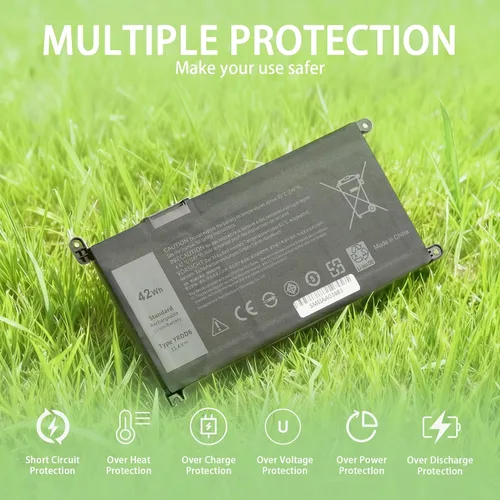 Vista 3 de Batería de repuesto para Dell Inspiron 14 15 3000 5000 3493 3582 5480 5485 5491 5493 5585 5590 5593 5593 5594 5698 P93G; 001 7 586 Vostro 3491 VM732