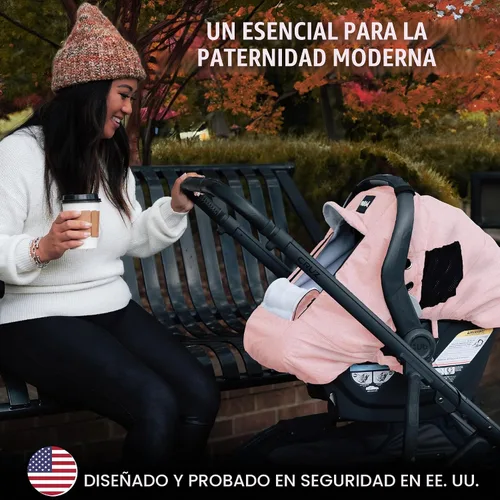 Vista 4 de Milk Snob - Funda de asiento de coche para bebé (rubor)