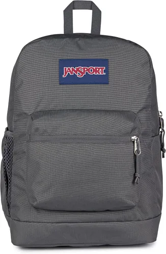 Vista 70 de JanSport Cross Town Plus - Mochila con compartimento principal grande, bolsillo lateral para botella de agua, funda acolchada para laptop de 15