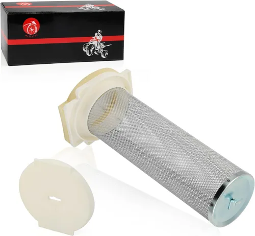 Vista 3 de Guía de jaula de filtro de aire y tapa final para Yamaha Warrior Raptor Wolverine 350 YFM 350 Grizzly 600 660 YFM600 660 1987-2013 1UY-14458-01