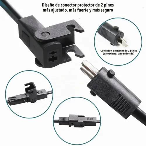 Vista 4 de ttmagic Fuente de poder universal para reclinable, adaptador AC/DC para reclinable, transformador de fuente de poder de 29V 2A con conector de 2