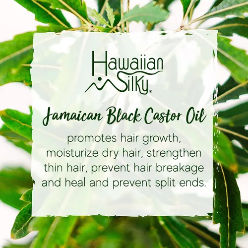 Vista 5 de Hawaiian Silky Crema restauradora para el cabello de la colección de aceite de ricino negro jamaicano