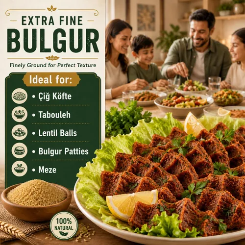 Vista 5 de Bulghur para albóndigas (2.2lb)