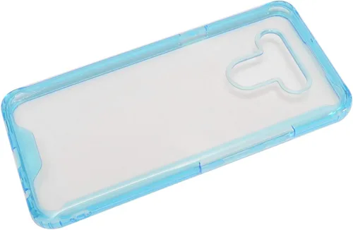 Vista 3 de Para LG K51, LG Reflect (LM-K500) - Funda híbrida de TPU - AC4 Azul