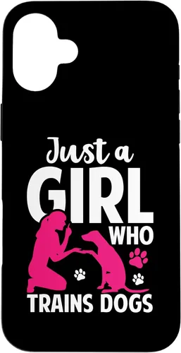 Vista 23 de Girl Who Trains Dogs Training Funny Dog Trainer Women Girls Case for iPhone 17